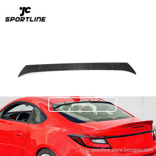 Custom Carbon Fiber Roof Spoiler for 2022-2023 Subaru BRZ Base Coupe